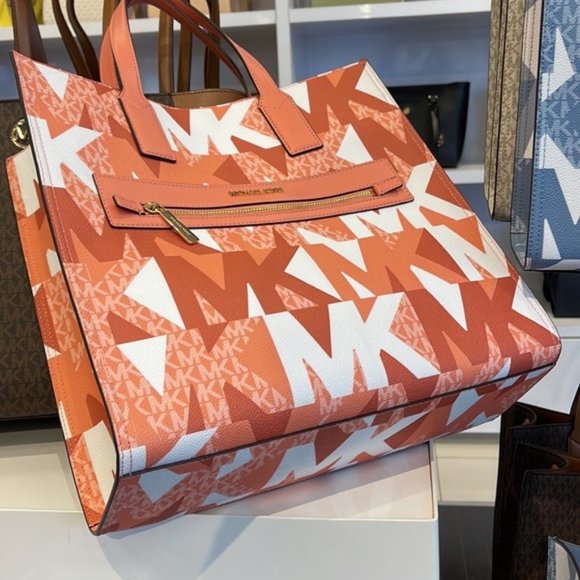 Michael Kors Kenly Large NS Tote Sherbert Multi - Picture 11 of 16